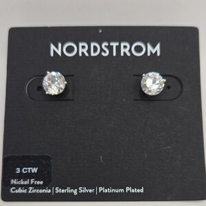NEW Nordstrom Sterling Silver Stud Earrings